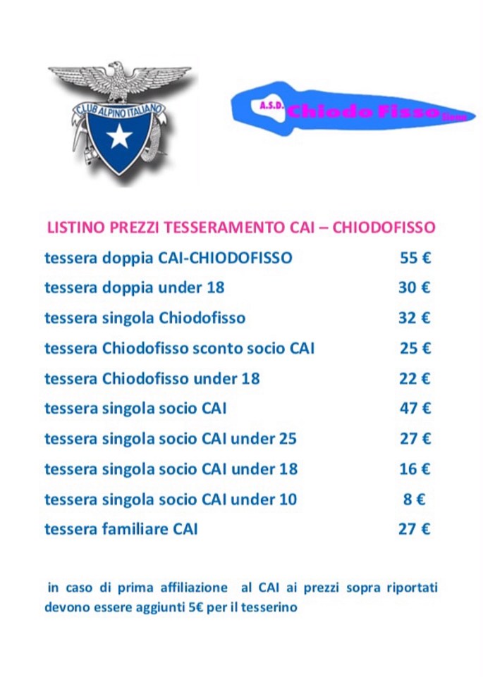 listino chiodofisso